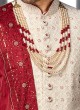 Thread Work Wedding Sherwani